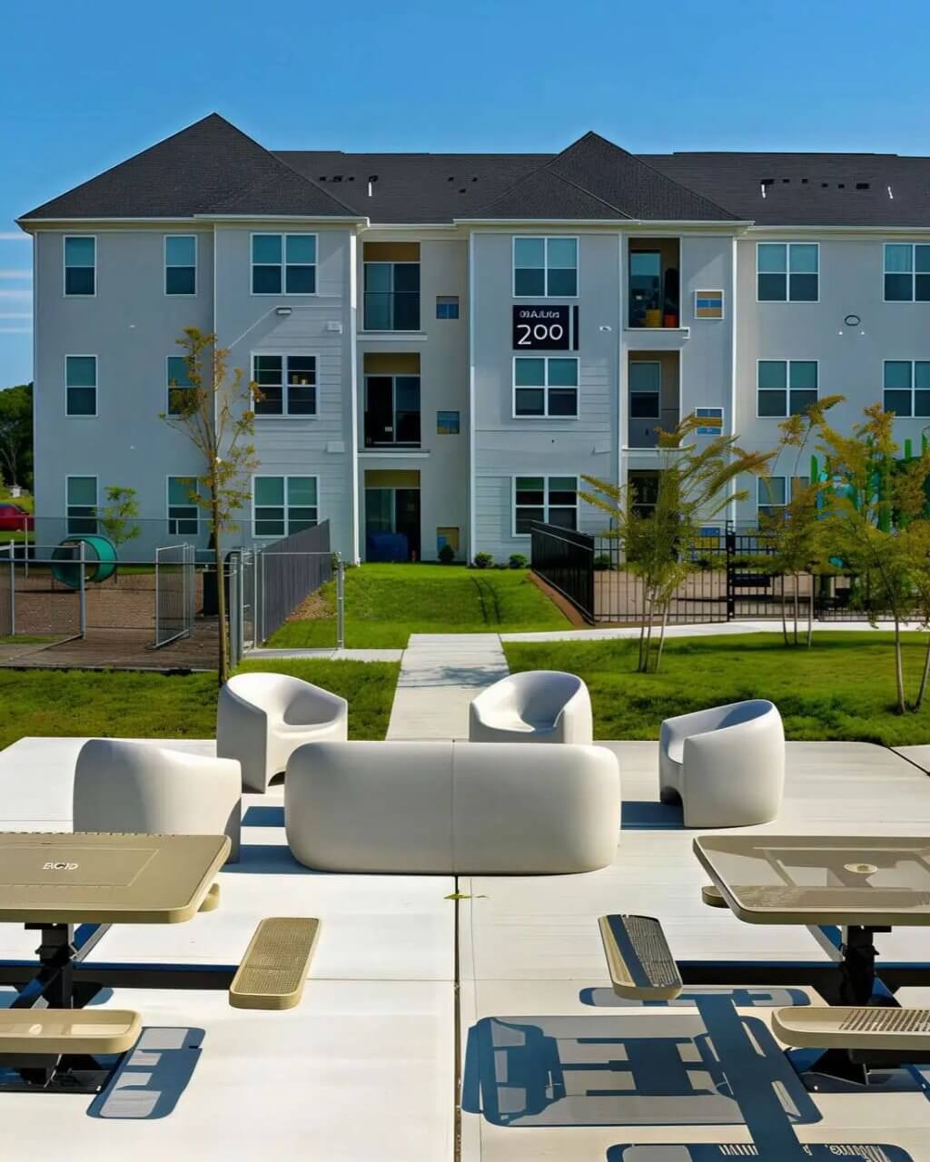 the paragon outdoor lounge